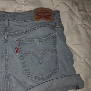 Levi denim shorts